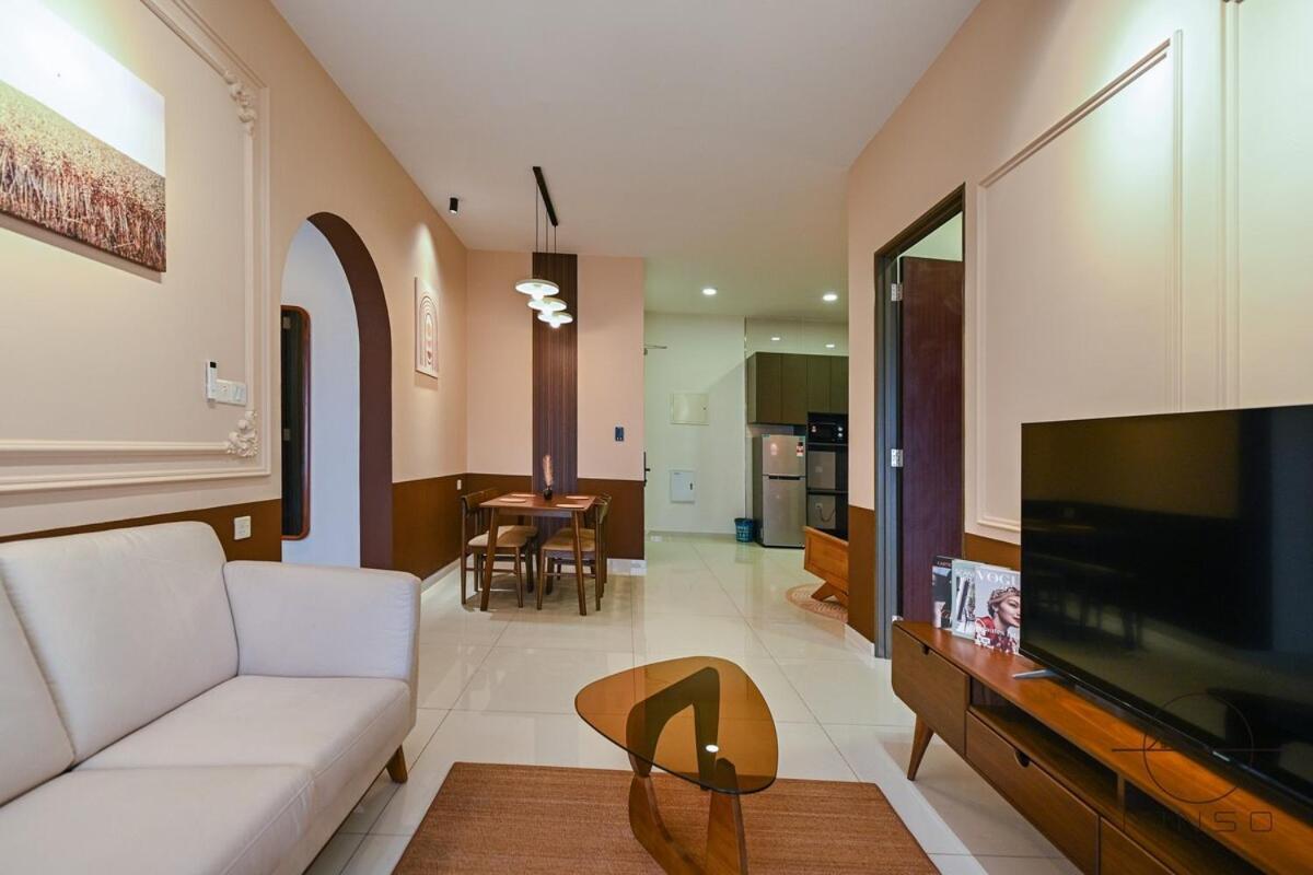 조호르 바루 Kingsbay B #5Pax #Vintagewood #Highfloor 아파트 외부 사진