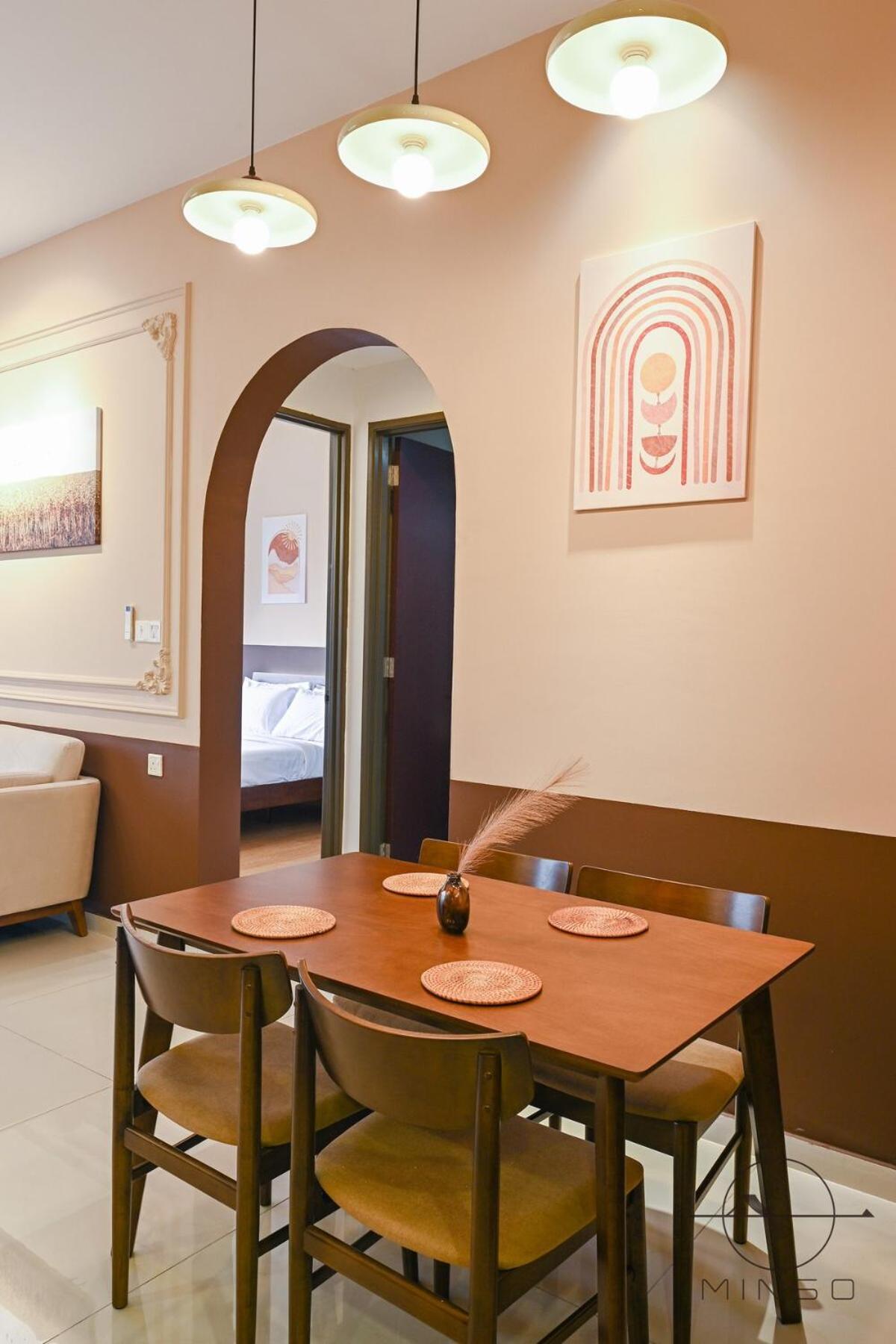 조호르 바루 Kingsbay B #5Pax #Vintagewood #Highfloor 아파트 외부 사진